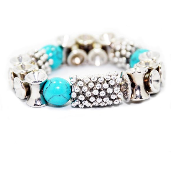 Funkista Turquoise Bracelet - Picture 3 of 5